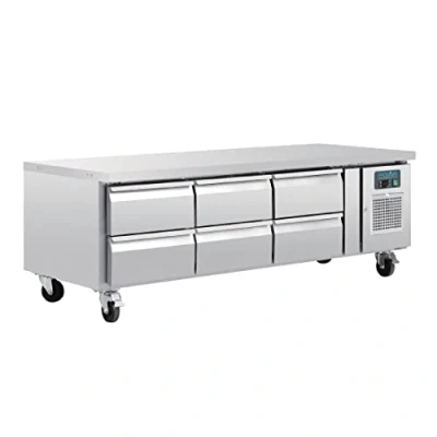 Image of Polar U Series Six Drawer Chef Base Counter Fridge