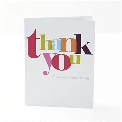 Image of Thank You So Very Much Cards 20