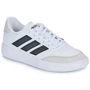 Image of adidas COURTBLOCK J boys&#039;s Children&#039;s Shoes (Trainers) in White