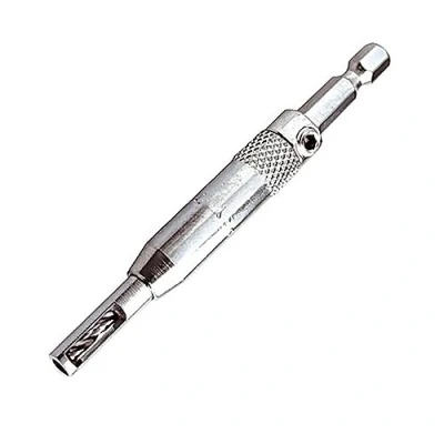 Image of Trend Snappy HSS 5mm Shelf Support Drill Bit Guide, Lip Spur Blind Hole, Quick Release System, SNAP/SS/5MM
