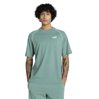 Image of Puma Sport TEE Basic Tshirt, Men&#039;s, Size: XL, Green moon
