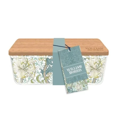 Image of Portico Designs Ltd William Morris Golden Lily Glass Lunchbox