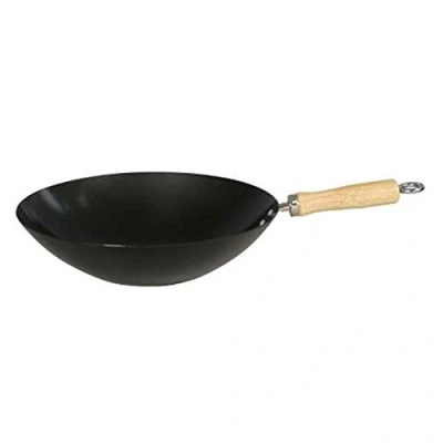 Image of Dexam 34cm Non Stick Carbon Steel Wok