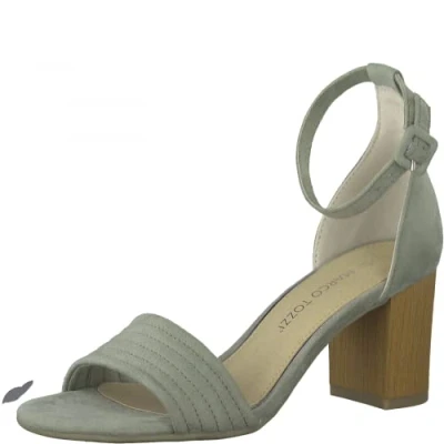 Image of Marco Tozzi Women&#039;s 2 28318 28 Damen Sandalette Heeled Sandal, MOSS, 5.5 UK