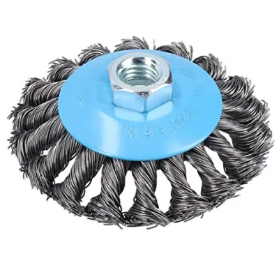 Image of Twist Knot Wire Brush/Wheel for 115mm Angle Grinder TE242