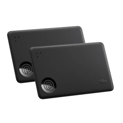 Image of TILE Slim (2024) Bluetooth Tracker Black, Black