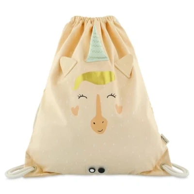 Image of Trixie Unisex Kid&#039;s Drawstring Bag Mrs. Unicorn, Nude, One Size