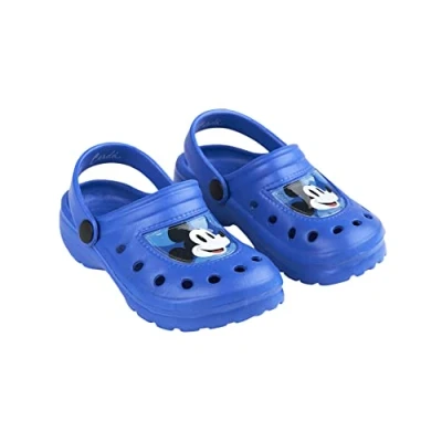 Image of CERDÁ LIFE&#039;S LITTLE MOMENTS Mickey Mouse Clogs, Blue, 9.5 UK Child