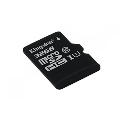Image of Kingston SDC10G2/32GBSP 32 GB UHS Class 1/Class10 microSDHCUHS I Flash Memory Card, Black