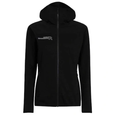 Image of Rock Experience REWC02711 0208 DIADEM 2.0 HOODIE FZ WOMAN FLEECE Sweatshirt Women&#039;s CAVIAR M
