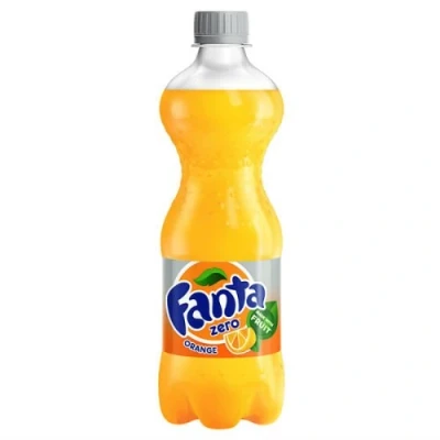Image of Fanta Orange Zero Soft Drink 500ml Case of 12