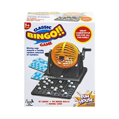 Image of PMS 331069 Bingo Game 14cm X 12cm 1pc. Accessory, Orange
