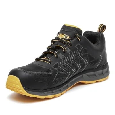 Image of Dewalt Men&#039;s Fargo Safety Trainer Steel Toe Cap SB SRA Rated Comfort Fit Black UK6