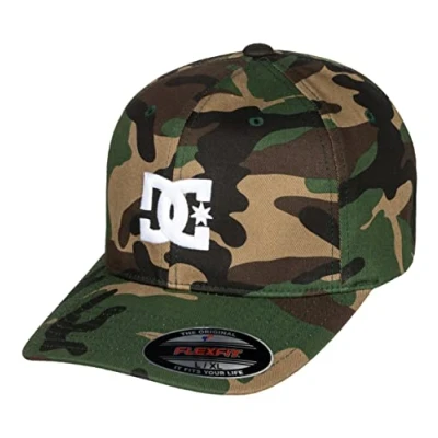 Image of DC Shoes STAR 2 FLEX FIT Cap, Size: S/M, Green