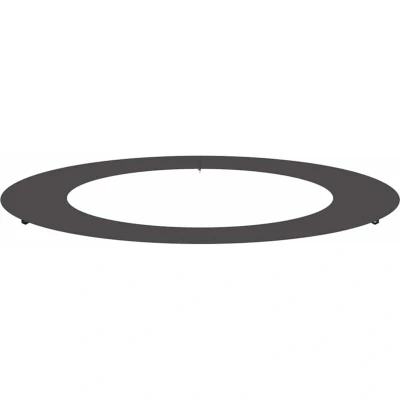 Image of vidaXL Plastic Planter Black Large Decorative Inlays
