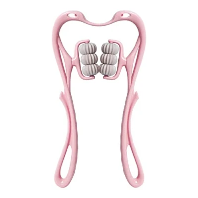 Image of WUBAYI Neck Massage Roller, Stick Handheld with 6 Balls Point, Pressure Point Massager for Pain Shoulder Relaxer Muscle Relax Tension Relief