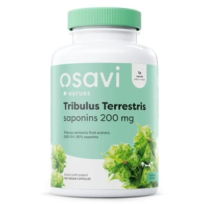 Image of Osavi Tribulus Terrestris, Saponins 200mg 180 Vegan caps