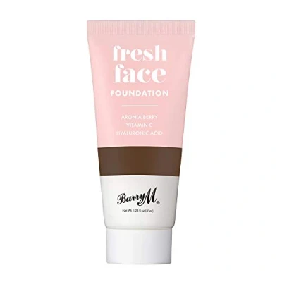 Image of Barry M Cosmetics Fresh Face Lightweight Liquid Foundation Infused With Hyaluronic Acid And Vitamin C, Shade 19