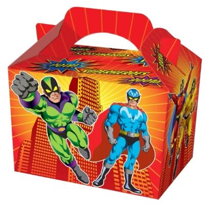 Image of 12 x Super Hero Design Lunch Boxes