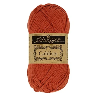 Image of Scheepjes Cahlista 388 Rust Yarn 10x50g