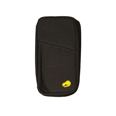 Image of Travel Wallet Document &amp; Passport Holders with a Zip Up Design, Money Bag Pouch, Organiser, Boarding Passes Credit ID Cards Well Organised