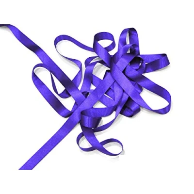 Image of Berisfords Liberty Purple 35mm Double Sided Satin Ribbon 100% Polyester Yarn (1 Meter)