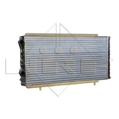 Image of 1301HQ, 1301HS, 1301N0, 1301N1, 1301N2 Engine radiator NRF Economy Class 52062A Aluminium 790mm 415mm 34mm Mechanically jointed cooling fins