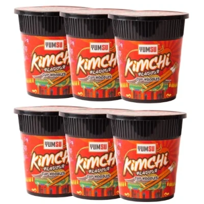 Image of Yumsu Cup Noodles Kimchi Flavour 60g