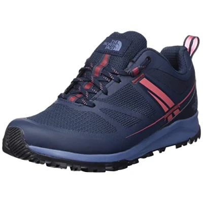 Image of THE NORTH FACE Women&#039;s Litewave Futurelight Hiking Shoes, Urban Navy/Dusty Cedar, 8
