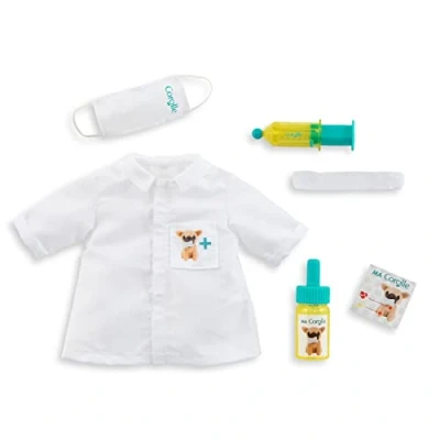 Image of Corolle Ma Veterinary Accessory Set, Outfit and 5 Piece Accessories for All 36 cm MaCorolle Dolls, from 4 Years
