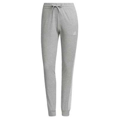 Image of adidas Sportswear Tracksuit bottoms, Women&#039;s, Size: Large, Medium grey heather/white