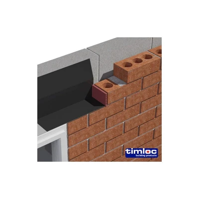 Image of 2x TIMCO Timloc Cavity Wall Weep Vent Grey 1143Gr LOC1143GR Pack of 50