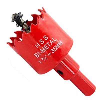 Image of 35mm Hole Saw LAIWEI Cutter,For Drilling Wood, Aluminum Profiles,PVC and Other Materials(1 3/8&quot;(35mm))…