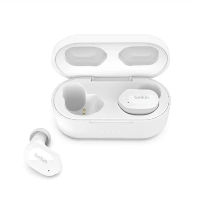 Image of Belkin SOUNDFORM Play Headset True Wireless Stereo (TWS) In ear Bluetooth White