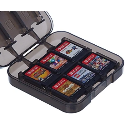 Image of Amazon Basics Game Storage Case for Nintendo Switch Black