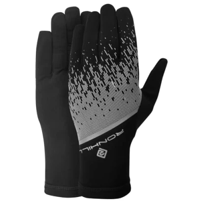 Image of Ronhill Running, Reflect Glove, Black/Reflect, M