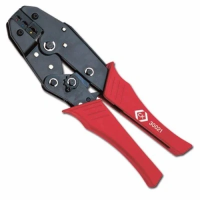 Image of C.K Insulated Terminals Ratchet Crimping Pliers for Red, Blue &amp; Yellow