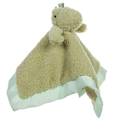 Image of Apricot Lamb Stuffed Animals Dinosaur Security Blanket Infant Nursery Character Luxury Snuggler Plush Baby Lovey(Dinosaur, 13 Inches)