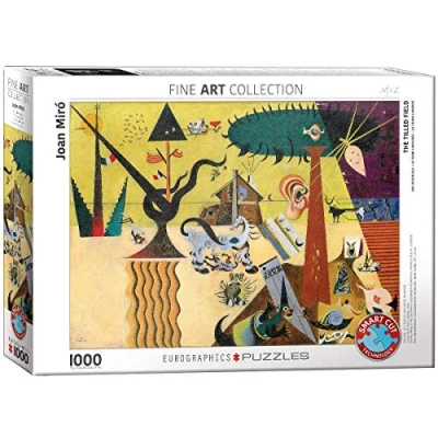 Image of EuroGraphics 6000 0858 The Tilled Field by Joan Miró Puzzle, various, 48 x 68 cm