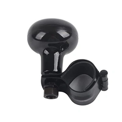 Image of Steering Wheel Knob, Universal Spinner Knob Black Car Heavy Duty Knobs Hand Control for Truck Lorry Van (Black)