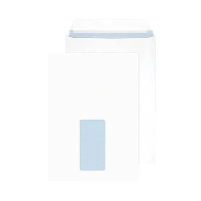 Image of Blake PurelyEveryday C5 100gsm Peel &amp; Seal White Window Envelopes (Pack of 100) 23084/100PR+Free Refill Pen