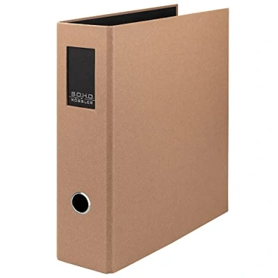 Image of S.O.H.O. 1317452629 A4 Lever Arch File with Index Aperture Kraft