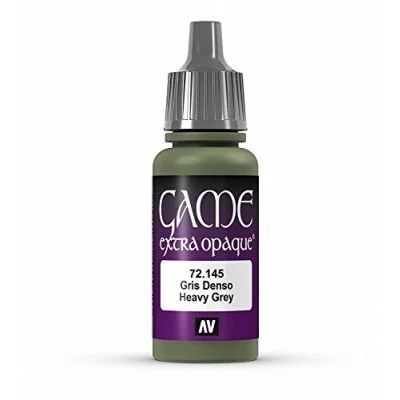 Image of Vallejo Extra Opaque 17 ml Acrylic Paint Heavy Grey