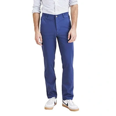 Image of Dockers Men&#039;s Smart 360 Flex Alpha Slim Pants, Ocean Blue (Lightweight), 29W / 32L