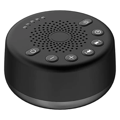 Image of Easysleep Sound White Noise Machine with 25 Soothing Sounds 32 Levels of Volume 5 Timers Memory Function for Adults Babies and Kids