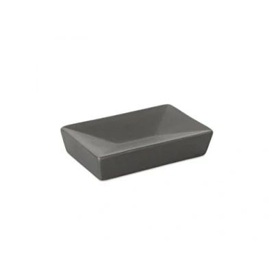 Image of Tatay Thai Soap Dish, ABS, Anthracite Gray, One Size