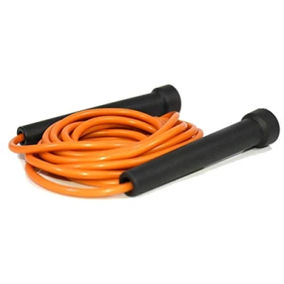 Image of Splay Lightweight and Durable Pocket Skipping Rope with Adjustable Length for All Ages Ideal Cardio, Boxing, Workouts Orange