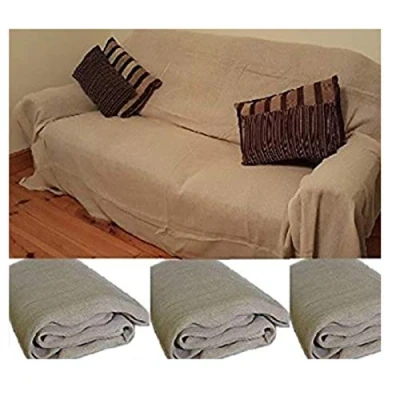 Image of 4 x 100% Cotton Twill Dust Sheets 12ft 9ft / 3.60m 2.70m EQUIP247UK