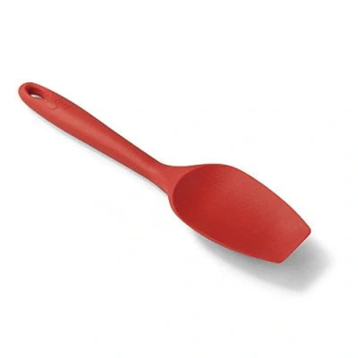 Image of Zeal Silicone Non Scratch Spatula Spoon Red (10/26cm)