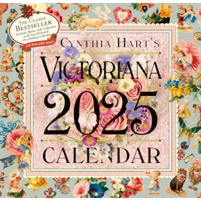 Image of Cynthia Hart&#039;s Victoriana Wall Calendar 2025